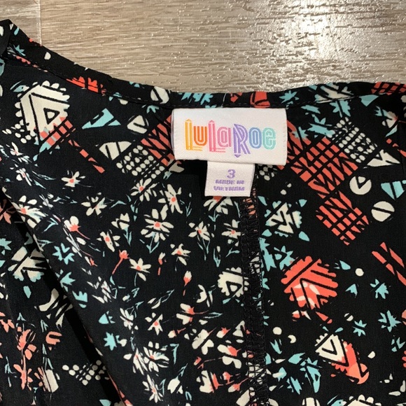Lularoe Bianka Kimono Size 3 Kids 10-12 or Adults XS - Picture 4 of 5